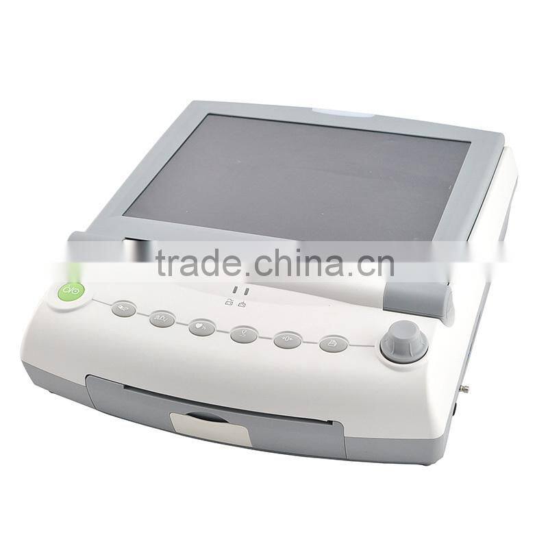 Promotion Discount Medical Equipment 12.1 inch Large Screen Color Fetal Baby Monitor(Toco, FHR) RFM-300C-Shelly