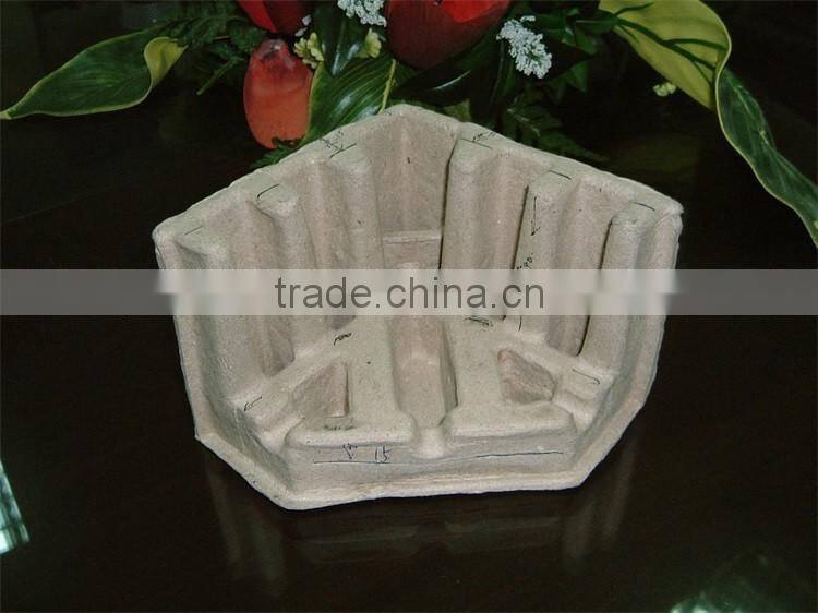 Customized Eco-Friendly Paper Pulp Corner Protector For Home Furniture