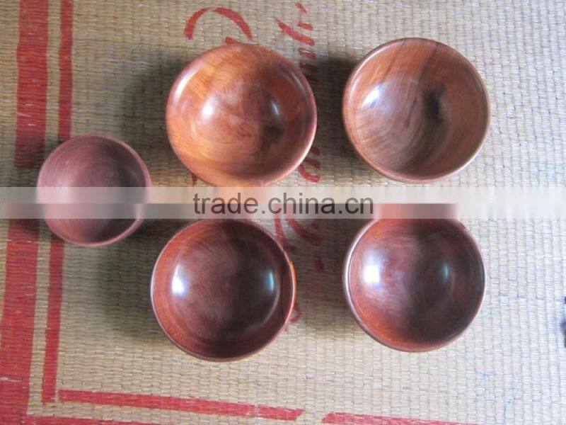 Wood bowl from Vietnam leading company