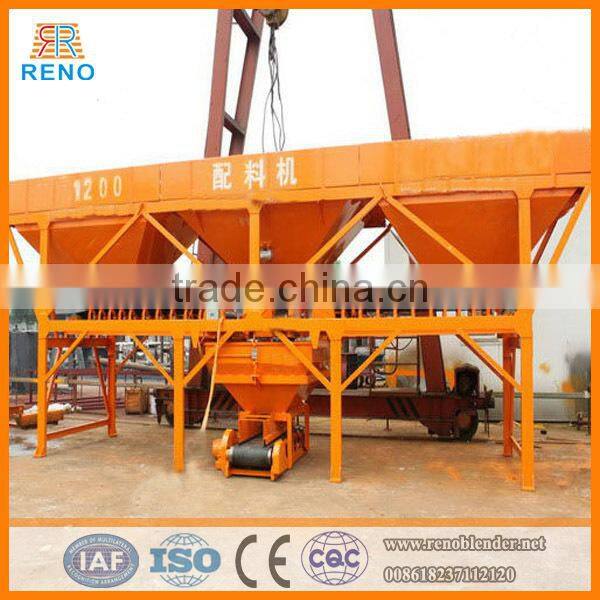 ISO certification of HZS concrete batching plant of good quality for sale