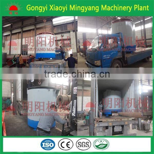 Mingyang brand Carbonizing kiln furnace for making coconut shell charcoal with high calorific value manufacturer 008615803859662