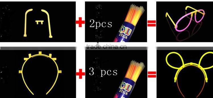 Novelty Promotional Gifts Glow Stick, Glow Glasses(EN 71, ASTM F 963)