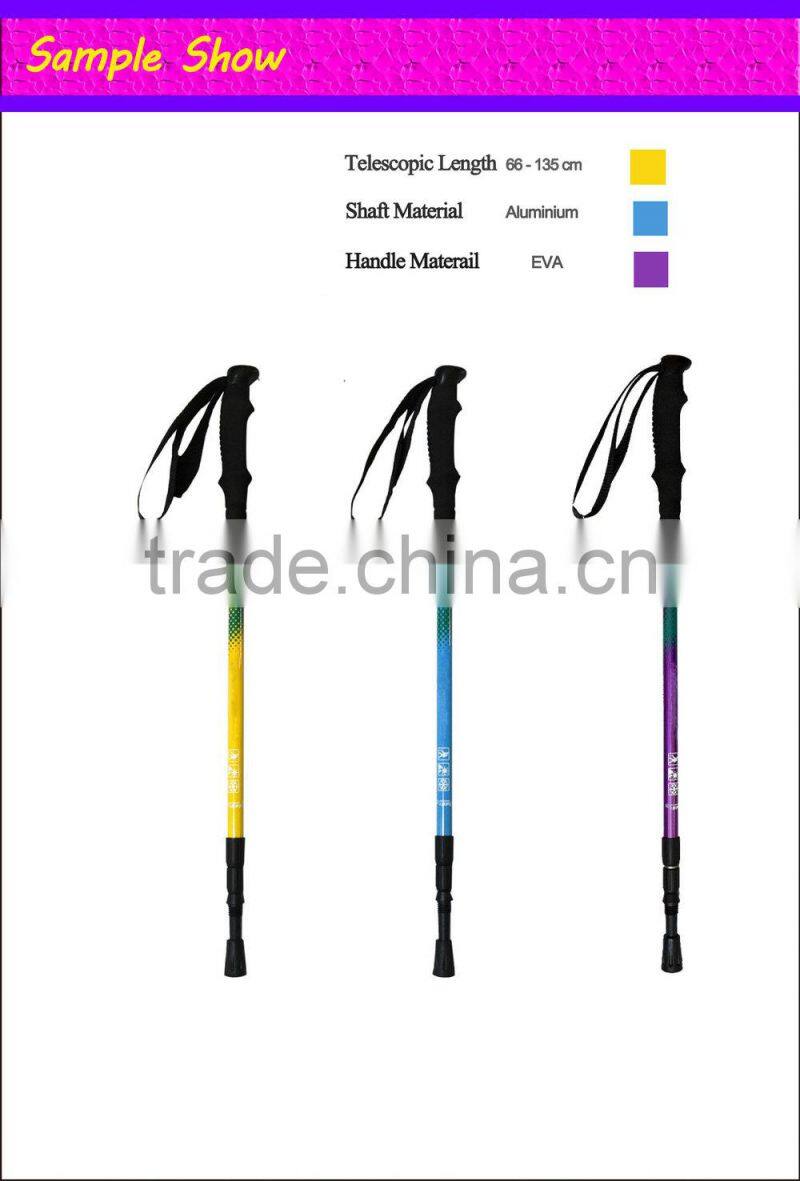 Lightweight Adjustable Retractable Aluminum Walking Stick