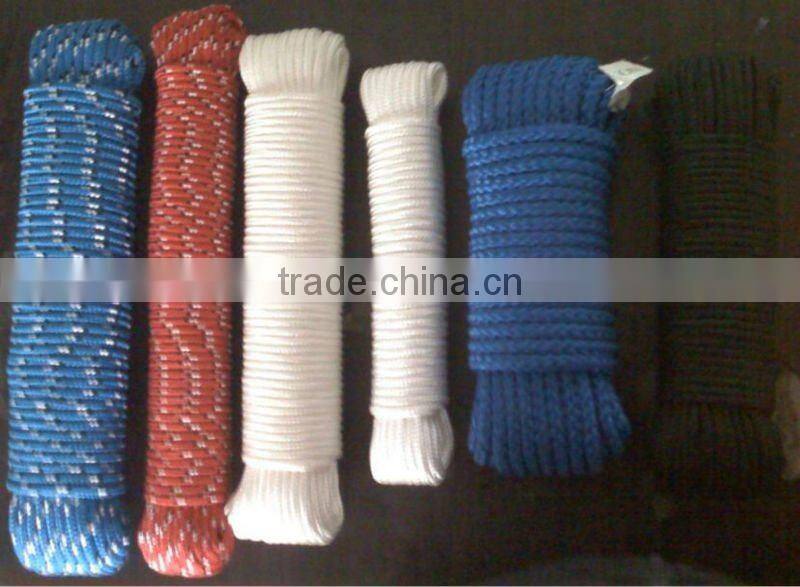 6mm colorful hot selling city girl clothing line,bags handle rope