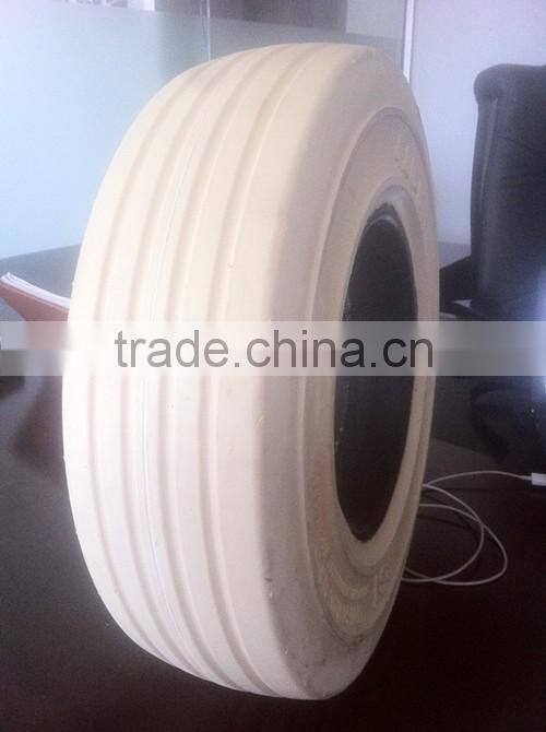 factory price heavy duty trailer parts solid pneumatic tyres 3.60-8 with high performance