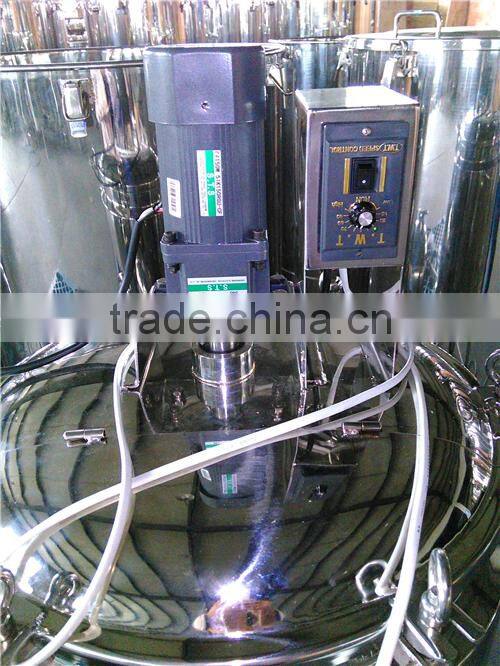 stainless steel pressure mxing jacket tank