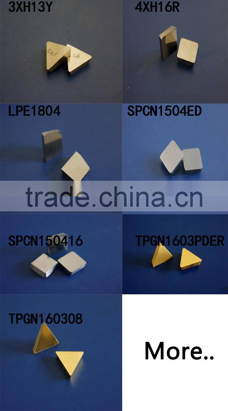 K05 K10 K20 M05 M10 M20 P10 P20 P30 YT YG YW durable cemented tungsten carbide indexable milling insert turning insert