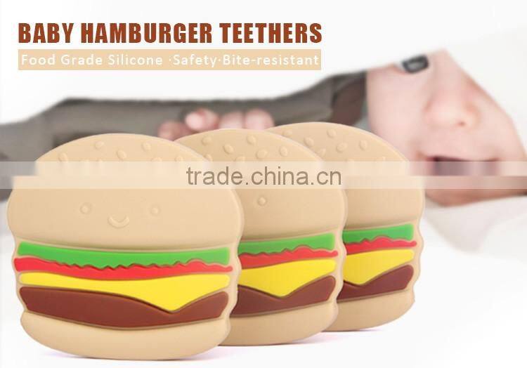 2017 New Chew Baby Teether Necklace Silicone Teether Wholesale