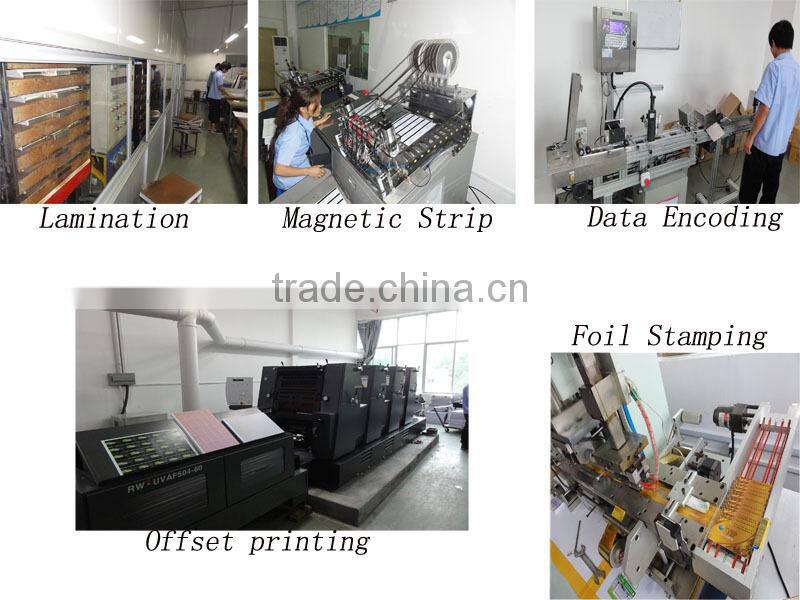 China Suppliers Metal Card with Magnetic Stripe and Signature Panel