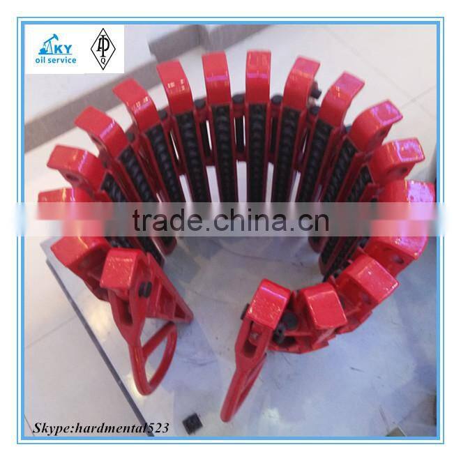 API Dies and inserts for manual tongs and power tongs