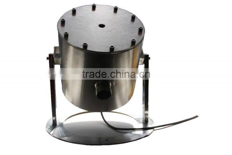 RGB light beam wave water fountain