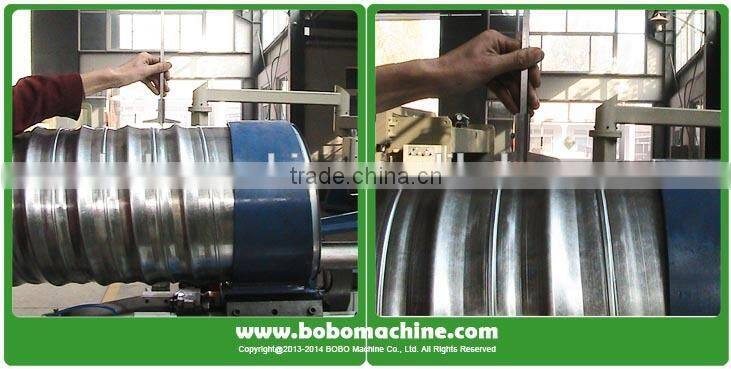 spiral corrugated pipe making machine