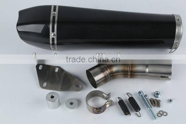 For SUZUKI GSX-R750 2011- SM Motorcycle Exhaust Pipe LASER Delta slip-on muffler