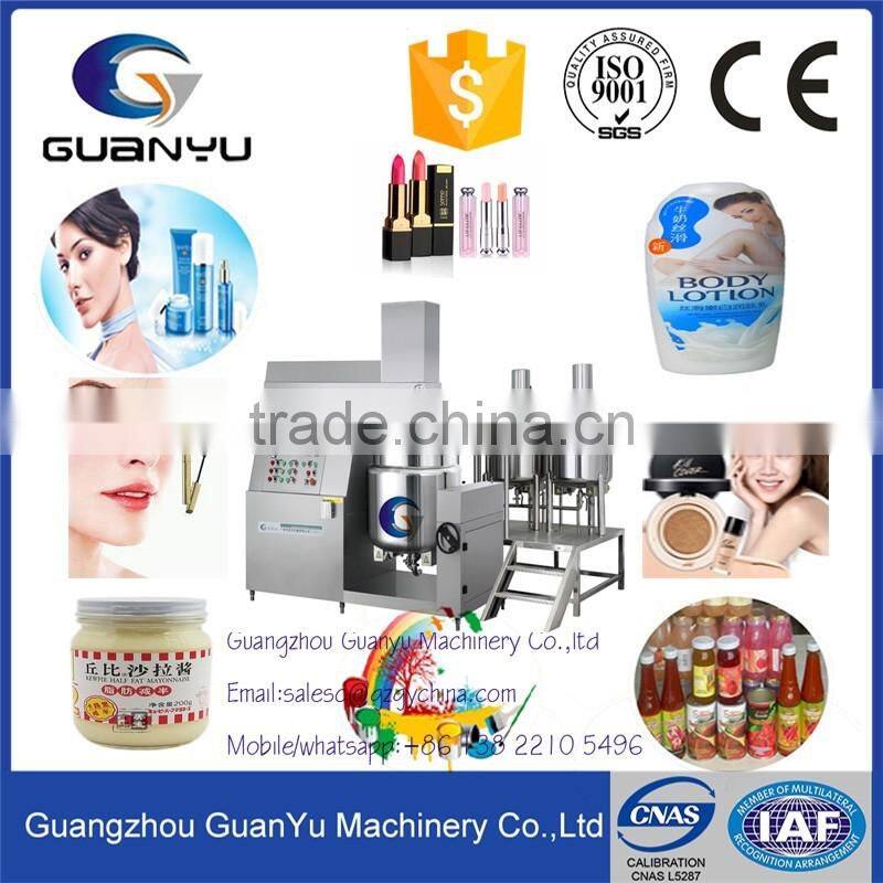 good price small cream cheese making machine with vacuum emulsifying mixer