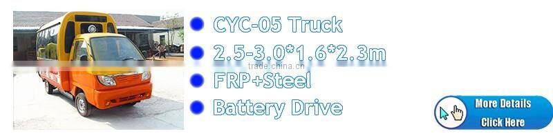 Caravan Trailer Fast Food Kiosk Used Vending Mobile Tricycle