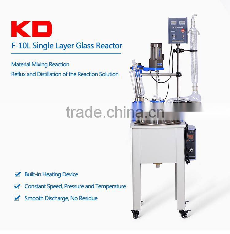 Single Layer Glass Reaction Kettle Made in China