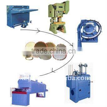 Easy operation Semiauto Can Lid Curling Machine/ Can Lid Making Machine