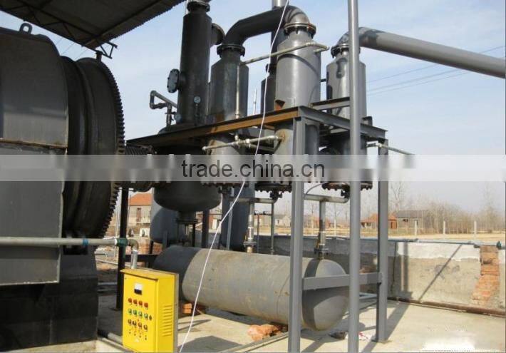DAYI Plastic Tyre Rubber Pyrolysis Machine For Power Generation Applicaiton Fuel Oil