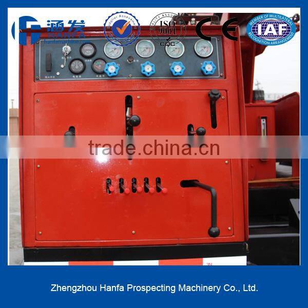 for water well drilling, truck mounted HFT350A water well drilling machine