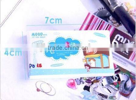 mini mood note/ custom printed sticky note