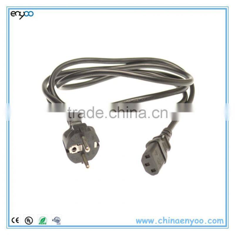 Schuko CEE7/7 to C13 International Power Cord - 10 Amp