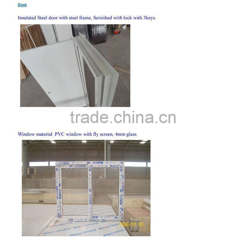 Advanced modern style movable foldable prefabricated container houses for sale