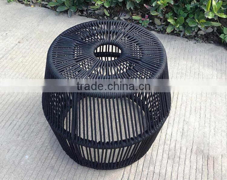 Outdoor Furniture Rope Textile Table