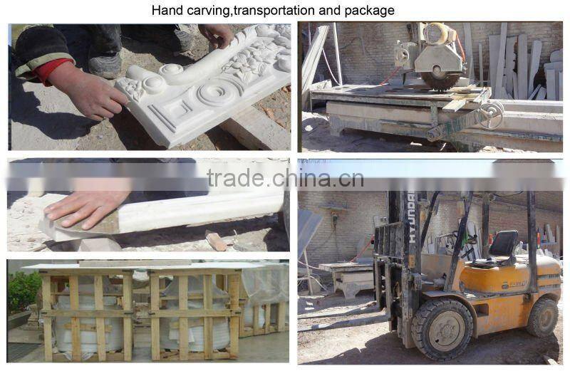 Garden Marble Statue Pillar Design