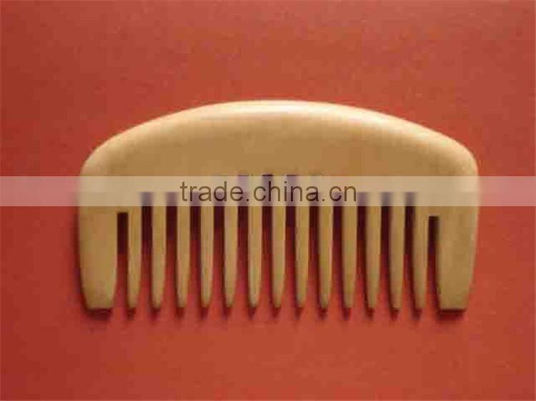 Peach Small Beard Comb
