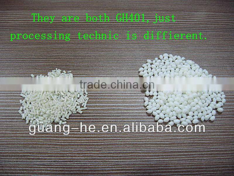 GH401 Non-pollution biodegradable recycled PLA resin/pellet/granule pla raw material for injection grade