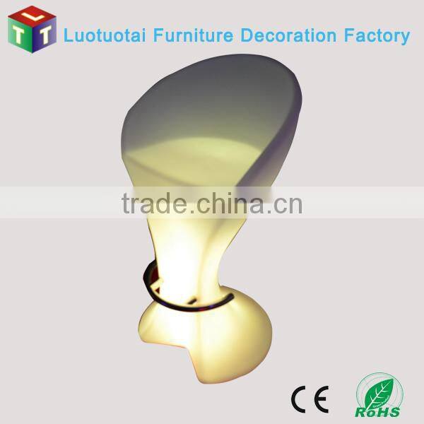 luminous battery operated RGBW color change led bar stool/chair