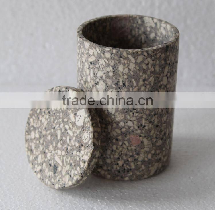 8L high polished Maifan Stone cup