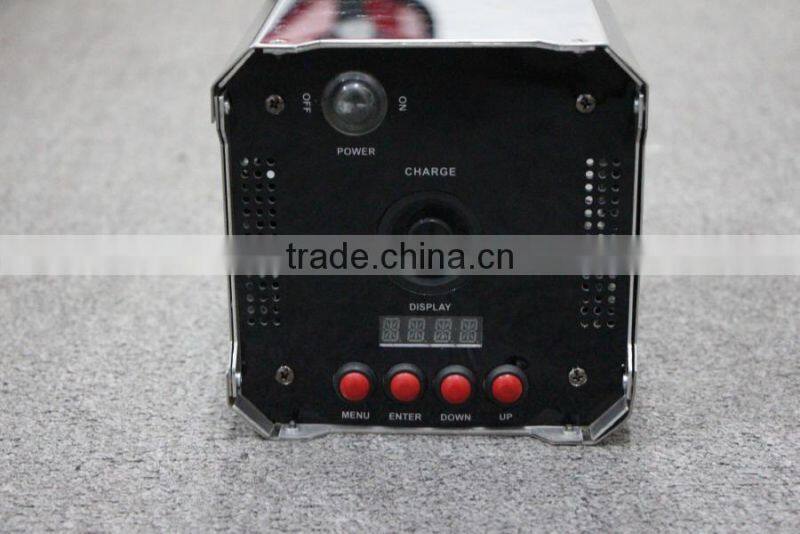 4x10w wireless DMX LED stage light, portable LED zoom light