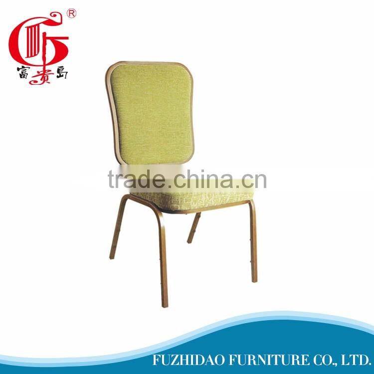 Popular leather round back rocking dining chair