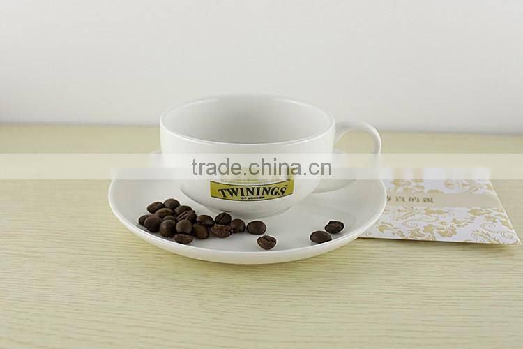 2017 trending products custom logo white porcelain coffee sets