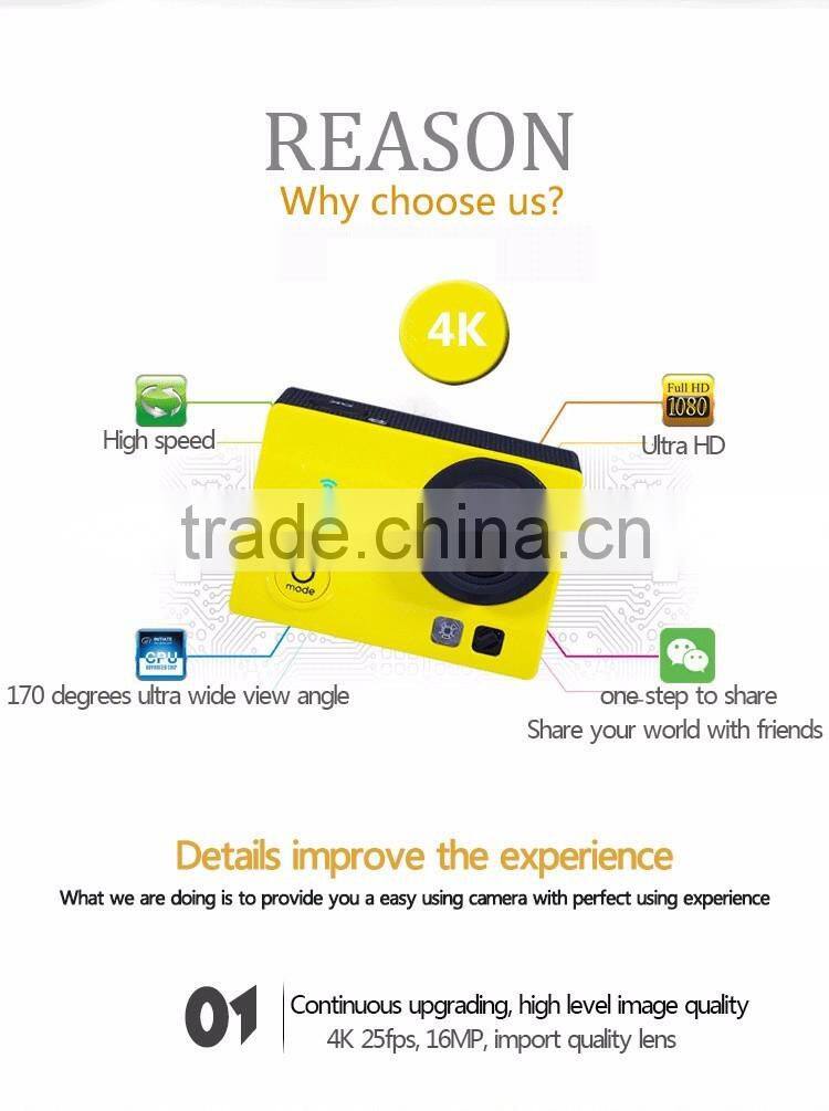 Wholesale Price HD Waterproof Active Sport Camera Recorder