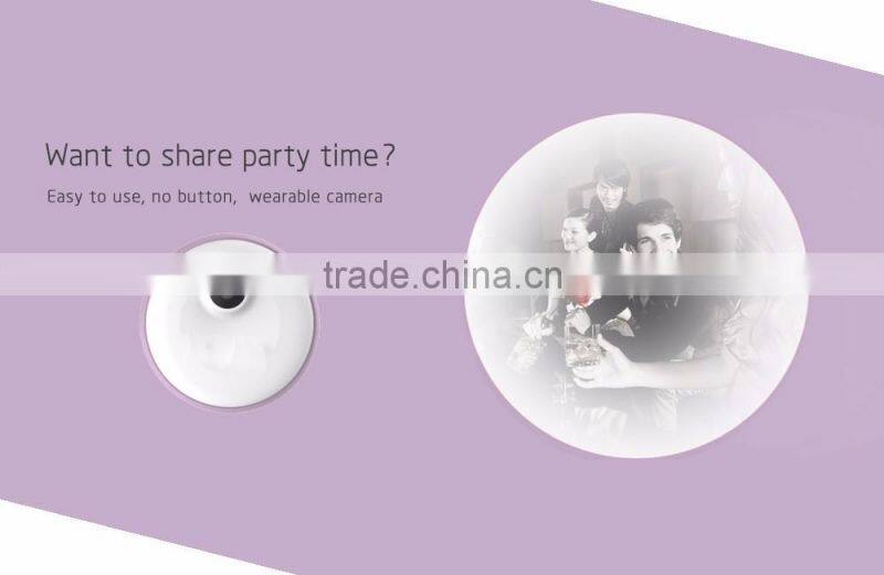 New Arrival Carry-on M1 Smart Cam 720P Battery Powered Wearable WIFI Wireless Hidden IP Camera