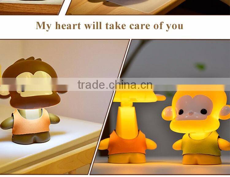 Battery operated home furniture decoration energy saving animal USB led night lamp