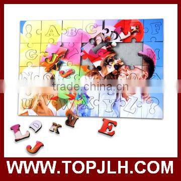 Topjlh 2017 Hot Factory Price Custom Blank MDF Sublimation Puzzle