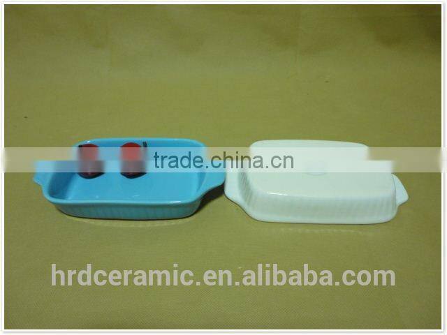 High temperature and heat resistant ceramic bakeware