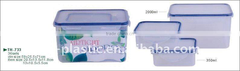 plastic airtight food container