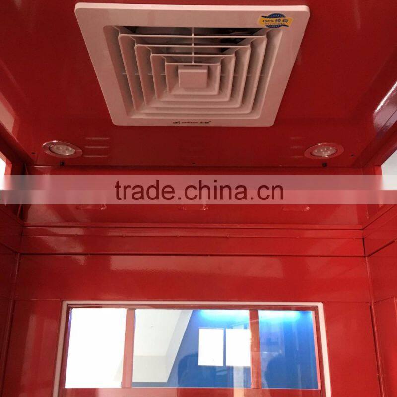 2014 metal public wall mirror red london antique telephone booth decoration for sale