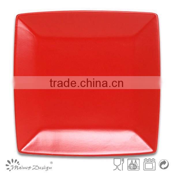 Solid Green Dinner Plate