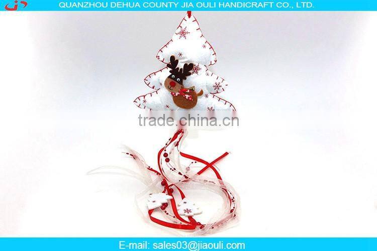 cute figurine decorative wine bottle cover for Christmas