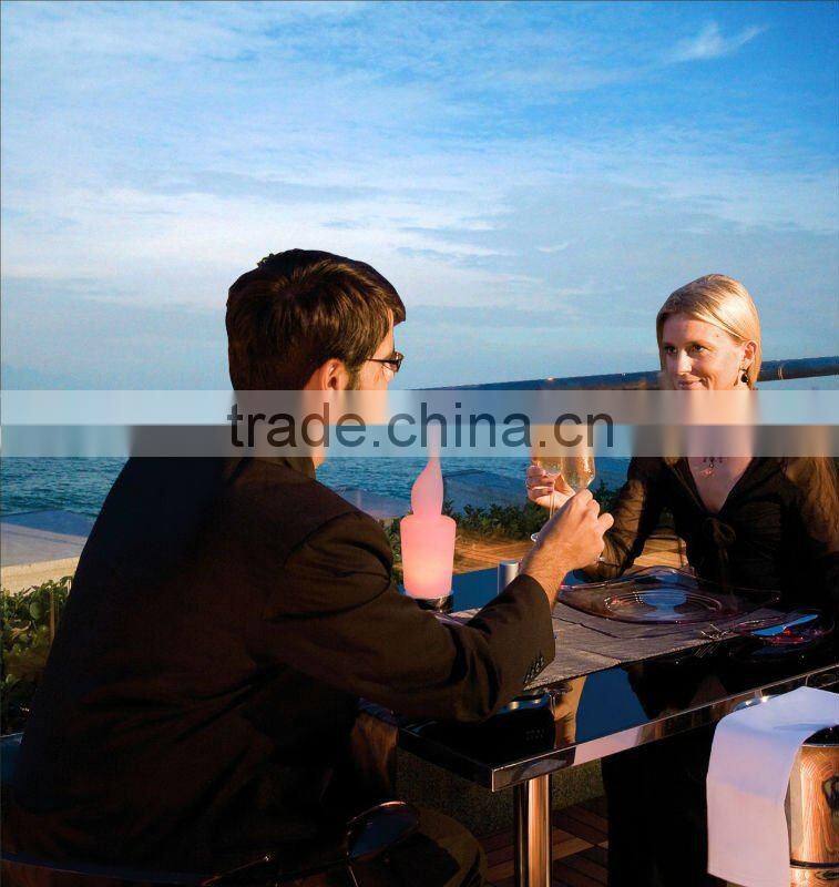 color changeable led candle lamp KDP-DB011