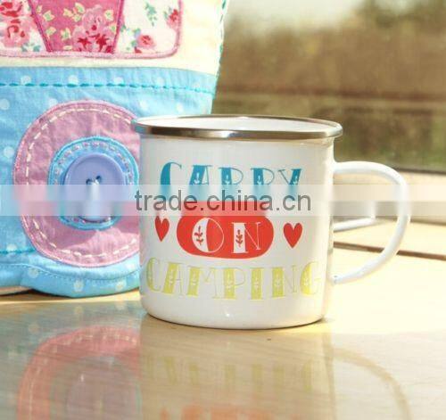 Hot sale metal camping mug