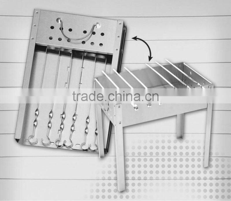 Super Thinness Stainless steel Folding Grill