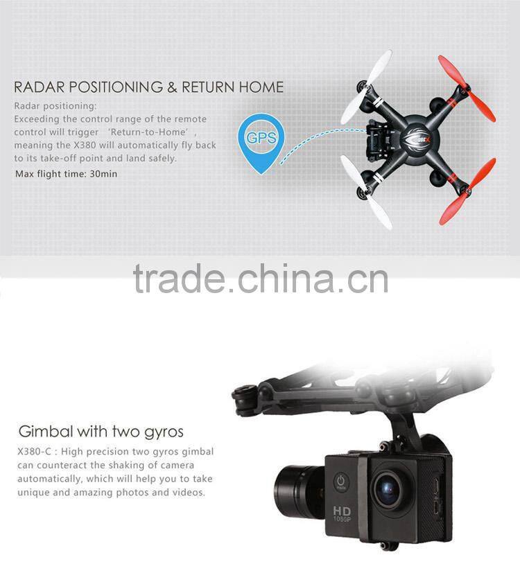 XK Detect X380 X380-A X380-B X380-C rc drones with hd camera and gps professional
