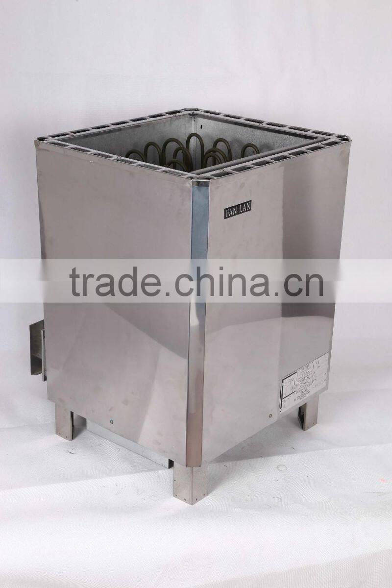 Stainless steel FANLAN 21kw commercial sauna heater for Sauna Room
