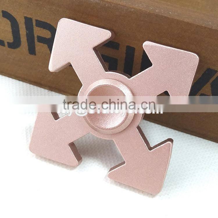 Metal Aluminum Spinner Fidget Toy Hand Spinner for Adults Kids W01A289-S